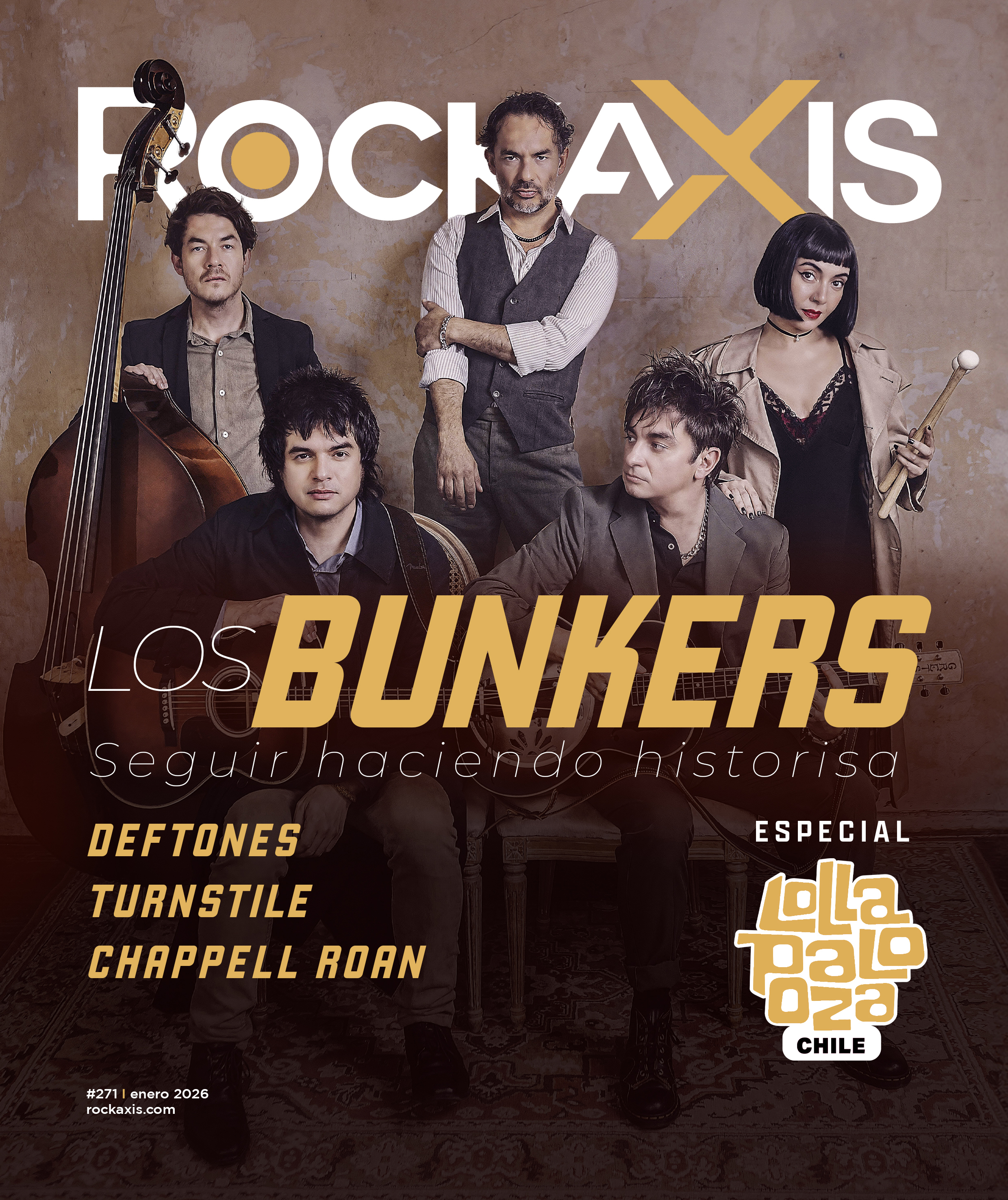 Revista #Rockaxis271: Especial Lollapalooza Chile 2026